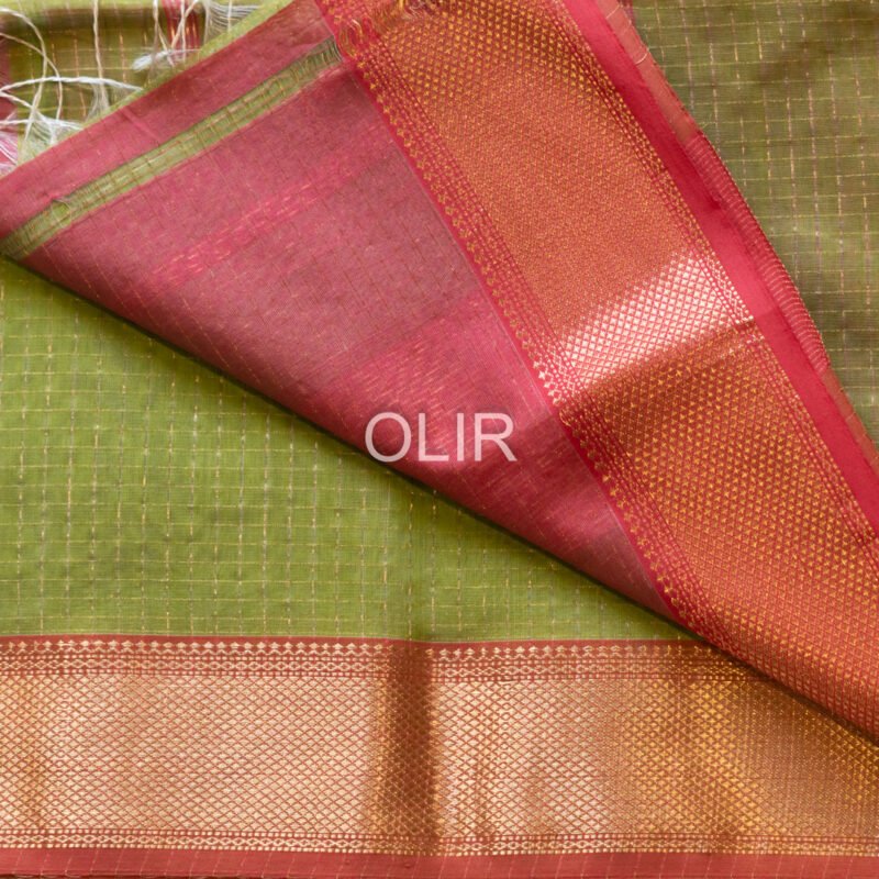 MSC069- Maheshwari Handloom Silk Cotton - Image 3